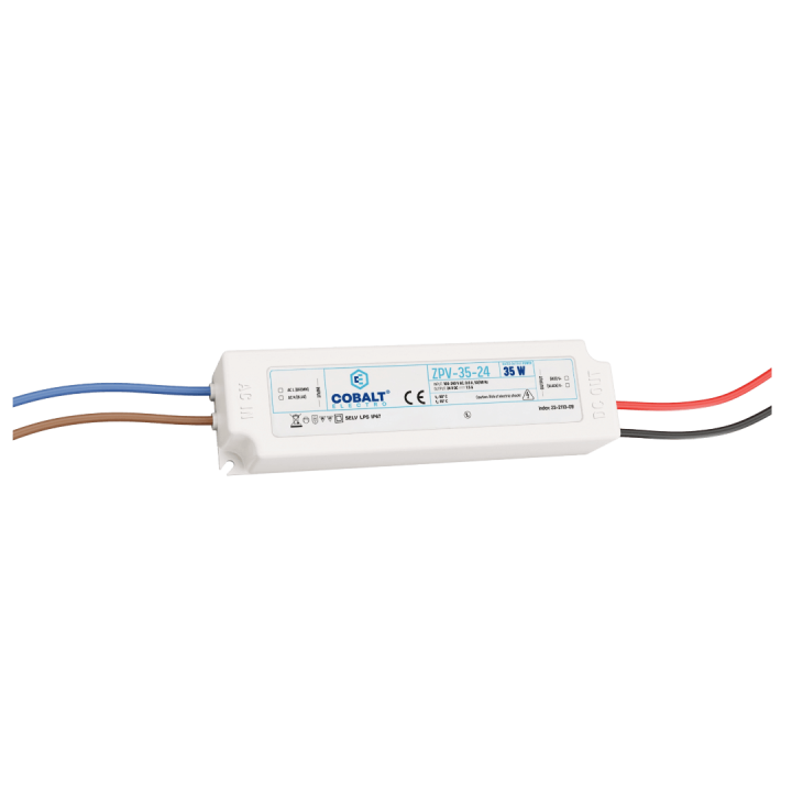 Zasilacz impulsowy do LED 35W IP67 AC230V, napięcie wyjściowe 24V