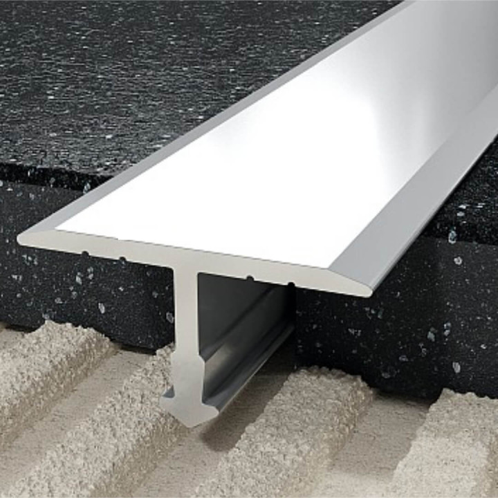 Profil T fugowy 18 mm, długość 250 cm aluminiowy, surowy