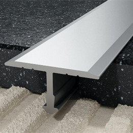 Profil T fugowy 18 mm, długość 250 cm aluminiowy, anodowany srebrny