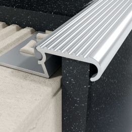 Profil Z schodowy 10 mm, długość 250 cm aluminiowy, surowy