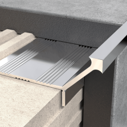 Profil QN narożny ochronny 10 mm długość 250 cm, aluminiowy, elektropoler chrom