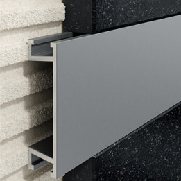Profil U Listello 30 mm, długość 250 cm aluminiowy, anodowany srebrny