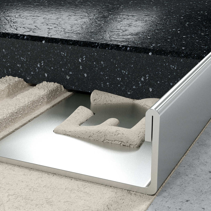 Profil L licowy prosty 12 mm długość 300 cm, stal nierdzewna, surowy