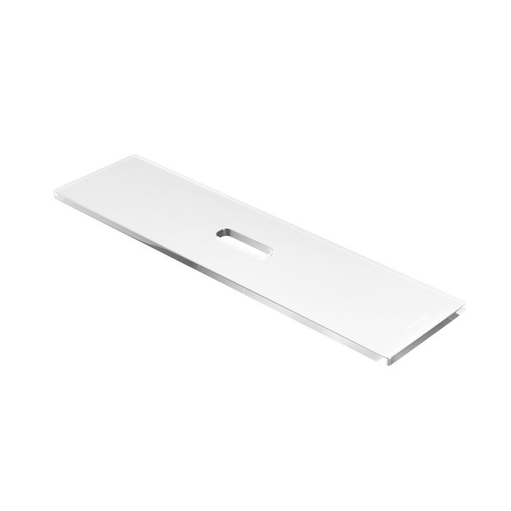 Zen półka wannowa prosta 75 cm akrylowa,