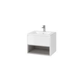 Tuto Szafka P/U 70 Biały/Beton
