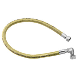 Wąż przyłączeniowy do gazu GW-GW 1-2" kolanko, 2,0 m PVC