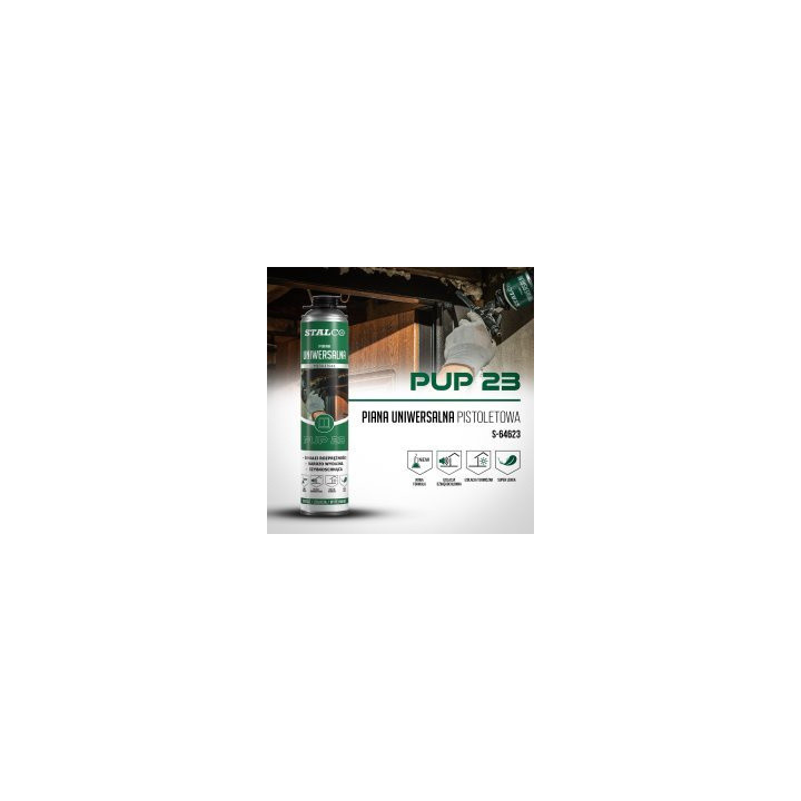 Piana Montażowa Uniwersalna STALCO 750 ml pistolet