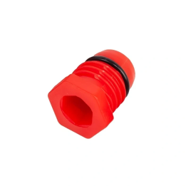 CZERWONA Zaślepka Zatyczka Korek do prób szczelności do rur 20mm AlphaHeat