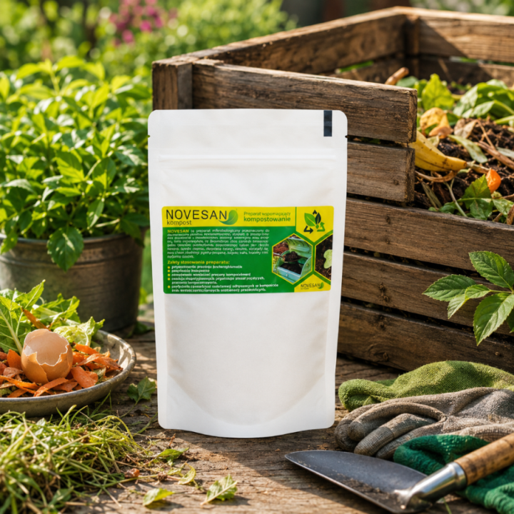 Novesan 0,1 kg Kompostowanie odpadów organicznych