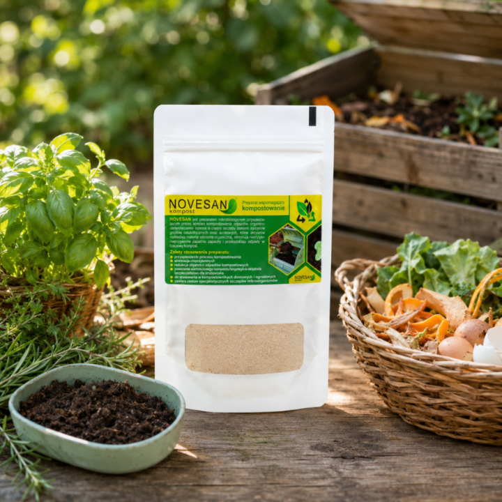 Novesan 0,1 kg Kompostowanie odpadów organicznych