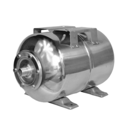 Zbiornik przeponowy 24 INOX poziomy