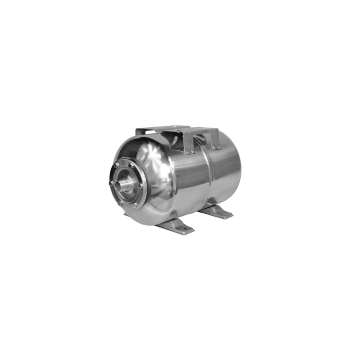 Zbiornik przeponowy 24 INOX poziomy
