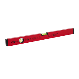 Poziomnica aluminiowa 60cm czerwona STALCO PERFECT S-65060