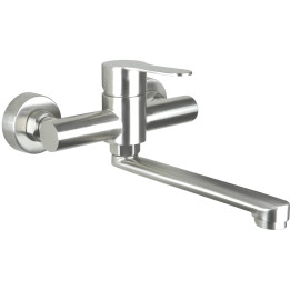BATERIA UMYWALKOWA ŚCIENNA OBROTOWA STAL LUPO BLU F50M