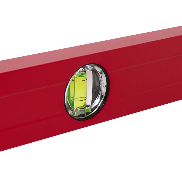 Poziomnica aluminiowa 120cm / 45° czerwona STALCO PERFECT S-65161