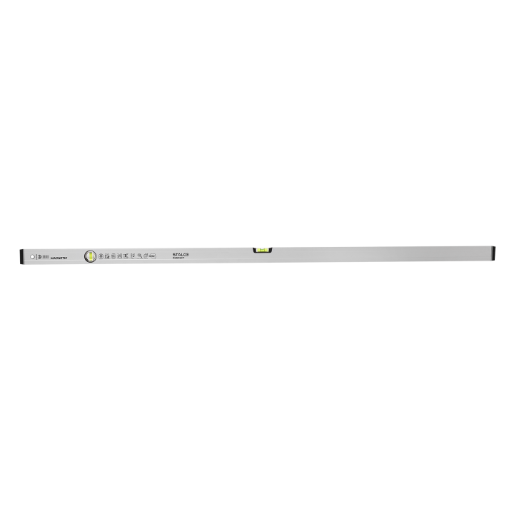 Poziomnica aluminiowa anodowana z magnesem 150cm STALCO PERFECT S-65750