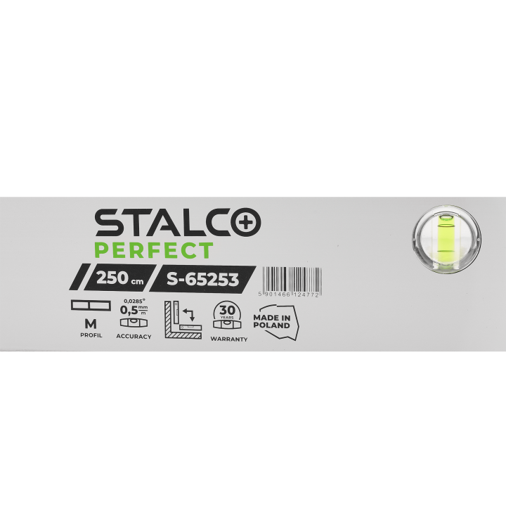 Łata do wylewek 250cm p\p STALCO PERFECT S-65253
