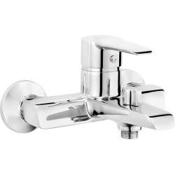 Bateria wannowa ścienna stała chrom corio BFC 010M