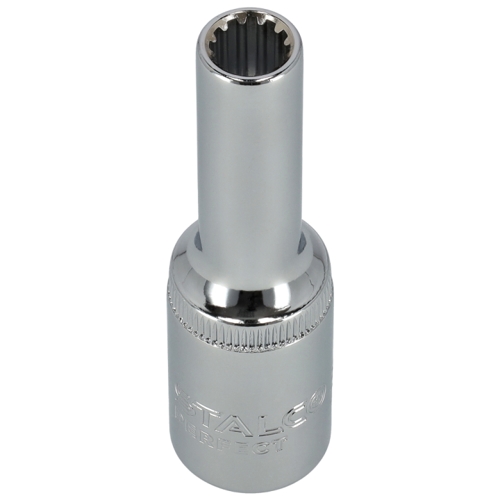 Nasadka Spline głęboka 1/2” 14mm CrV STALCO PERFECT S-85483