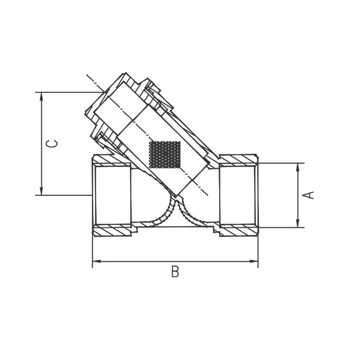 FILTR SIATKOWY 1 1-4"