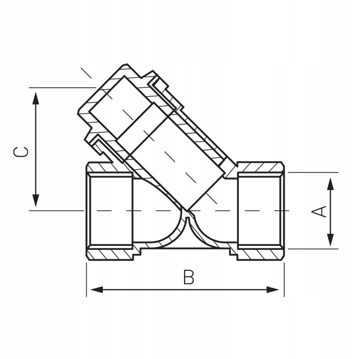 FILTR SIATKOWY 1 1-4"