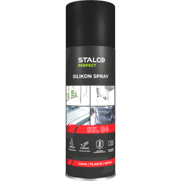 Smar silikonowy spray STALCO PERFECT 400 ml do gumy uszczelek prowadnic