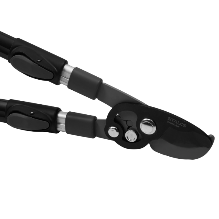 Nożyce do gałęzi kowadełkowe STALCO teleskopowe 650–990 mm 40 mm