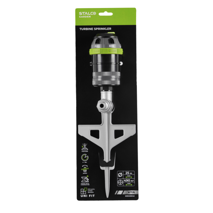 Zraszacz turbinowy 6-funkcyjny XTR