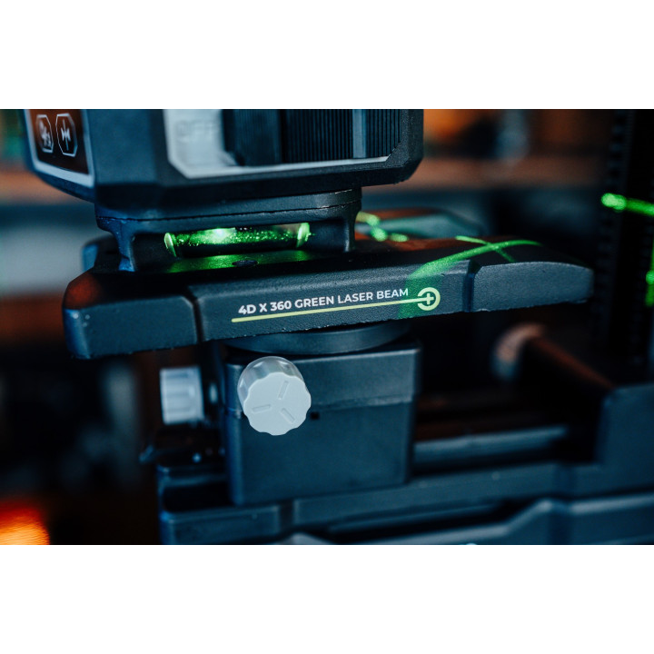 Laser krzyżowy 4D LLP4DG zielony STALCO PERFECT S058598012