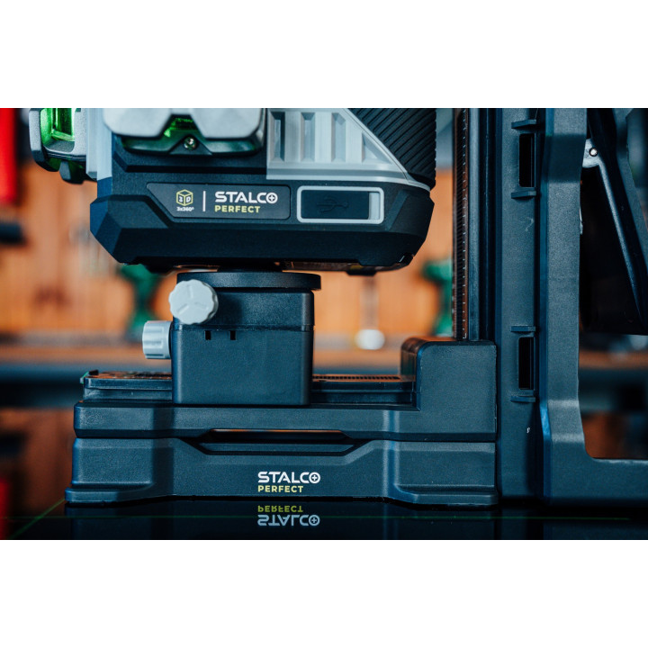 Laser krzyżowy 3D LLP3DG zielony STALCO PERFECT S058598010