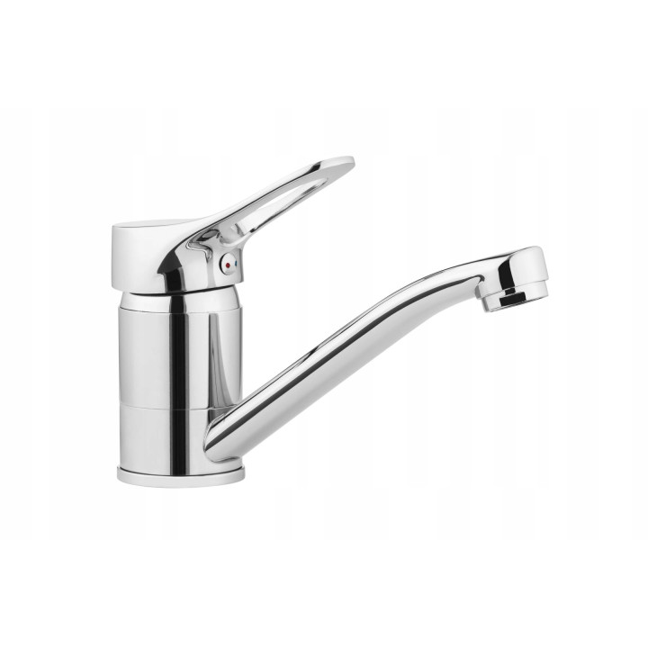 BATERIA UMYWALKOWA Z OBROTOWĄ WYLEWKĄ OBROTOWA CHROM VERO BOW 026M