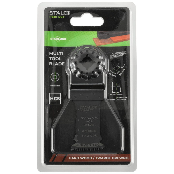 Brzeszczot HCS-DREWNO do cięcia wgłębnego 32x50mm STARLOCK AIZ 32 BSPC STALCO PERFECT S066472226