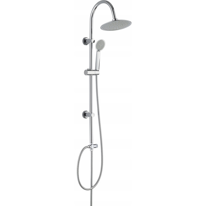 BATERIA PRYSZNICOWA ŚCIENNA CHROM BOJ 040M