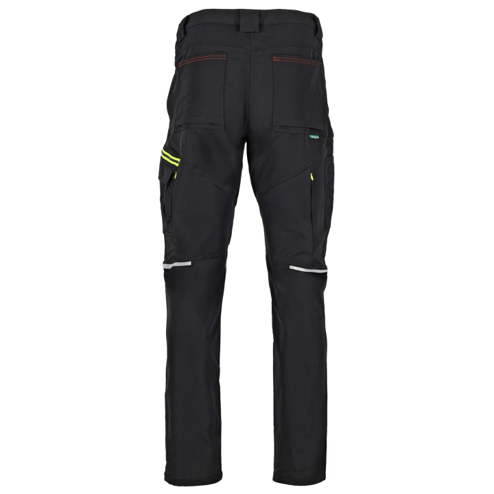 Spodnie robocze STALCO STINGER czarne stretch softshell rozmiar XS