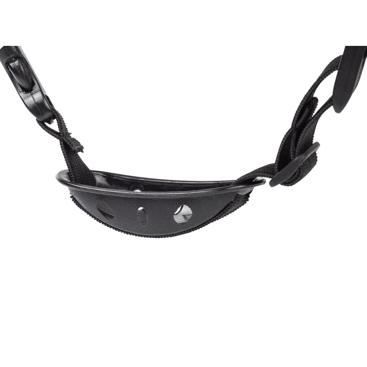 KASK OCHRONNY BIAŁY HDPE, 4-PUNKT. MOCOWANIE, CE