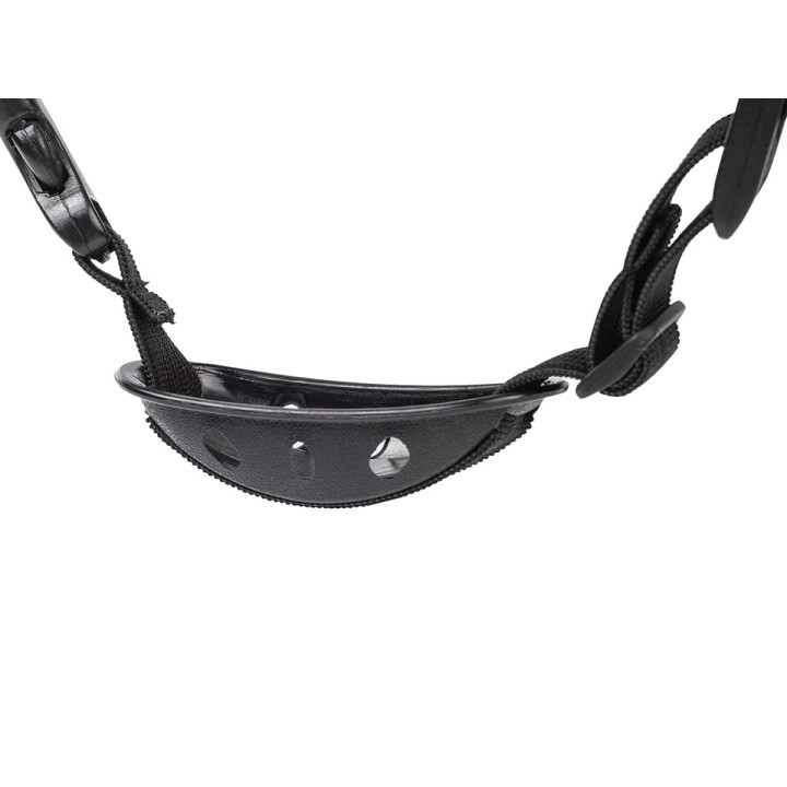 KASK OCHRONNY ŻÓŁTY HDPE, 4-PUNKT. MOCOWANIE, CE