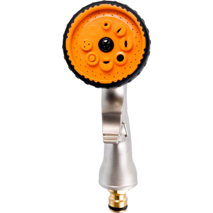 PISTOLET ZRASZAJĄCY 8 FUNKCJI 1/2' METALOWY