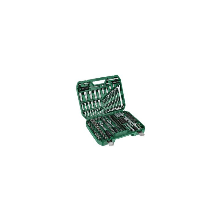 Zestaw kluczy nasadowych STALCO 1/4 3/8 1/2 219 elementów 90T