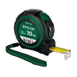 Miara zwijana STALCO 10 m x 25 mm stalowa taśma blokada II klasa