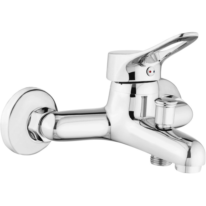 BATERIA WANNOWA ŚCIENNA STAŁA CHROM VERO BOW 010M