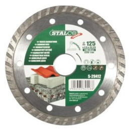 Tarcza diamentowa TURBO STALCO PREMIUM 125 mm beton kamień S-29412