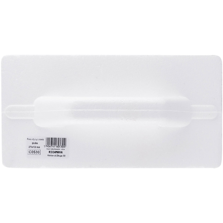 Paca styropianowa 270x130 mm do zacierania i wygładzania tynków