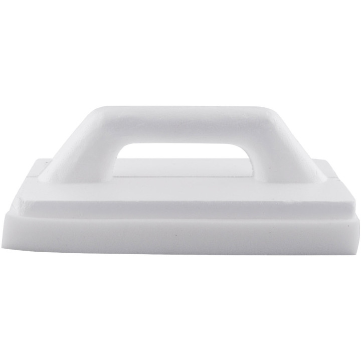 PACA STYROPIANOWA GĄBKA GĘSTA-BIAŁA-DROBNA 270x130 MM