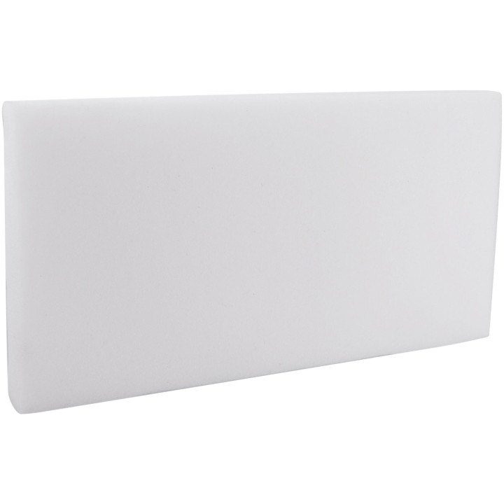 PACA STYROPIANOWA GĄBKA GĘSTA-BIAŁA-DROBNA 270x130 MM