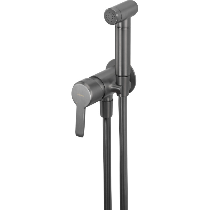 BATERIA BIDETOWA PODTYNKOWA ZE SŁUCHAWKĄ TYPU BIDETTA TITANIUM BQA D34M