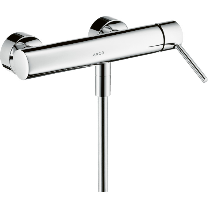 AX Starck Jednouchwytowa bateria prysznicowa z uchwytem Pin, natynkowa, Chrom