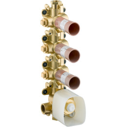AX ShowerSolutions Zestaw podstawowy do modułu termostatycznego 360/120, podtynkowy