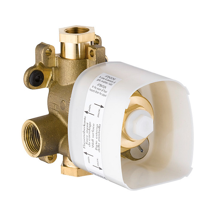 AX ShowerSolutions Zestaw podstawowy do modułu termostatycznego 120/120, podtynkowy