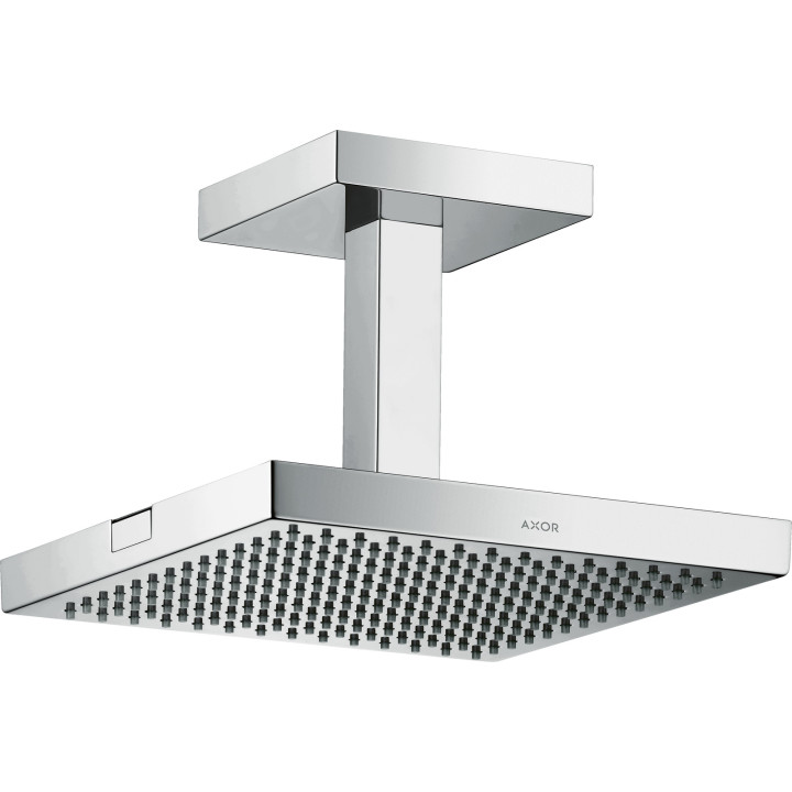 AX ShowerSolutions Głowica prysznicowa 240/240 1jet z przyłączem sufitowym, Chrom