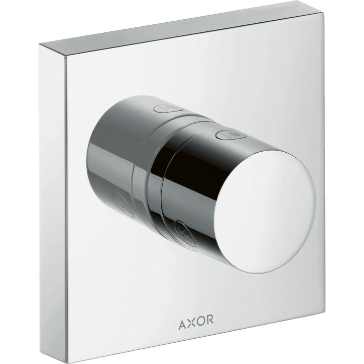 AX ShowerSolutions Zawór odcinająco-przełączający Trio/Quattro 120/120, podtynkowy, Chrom